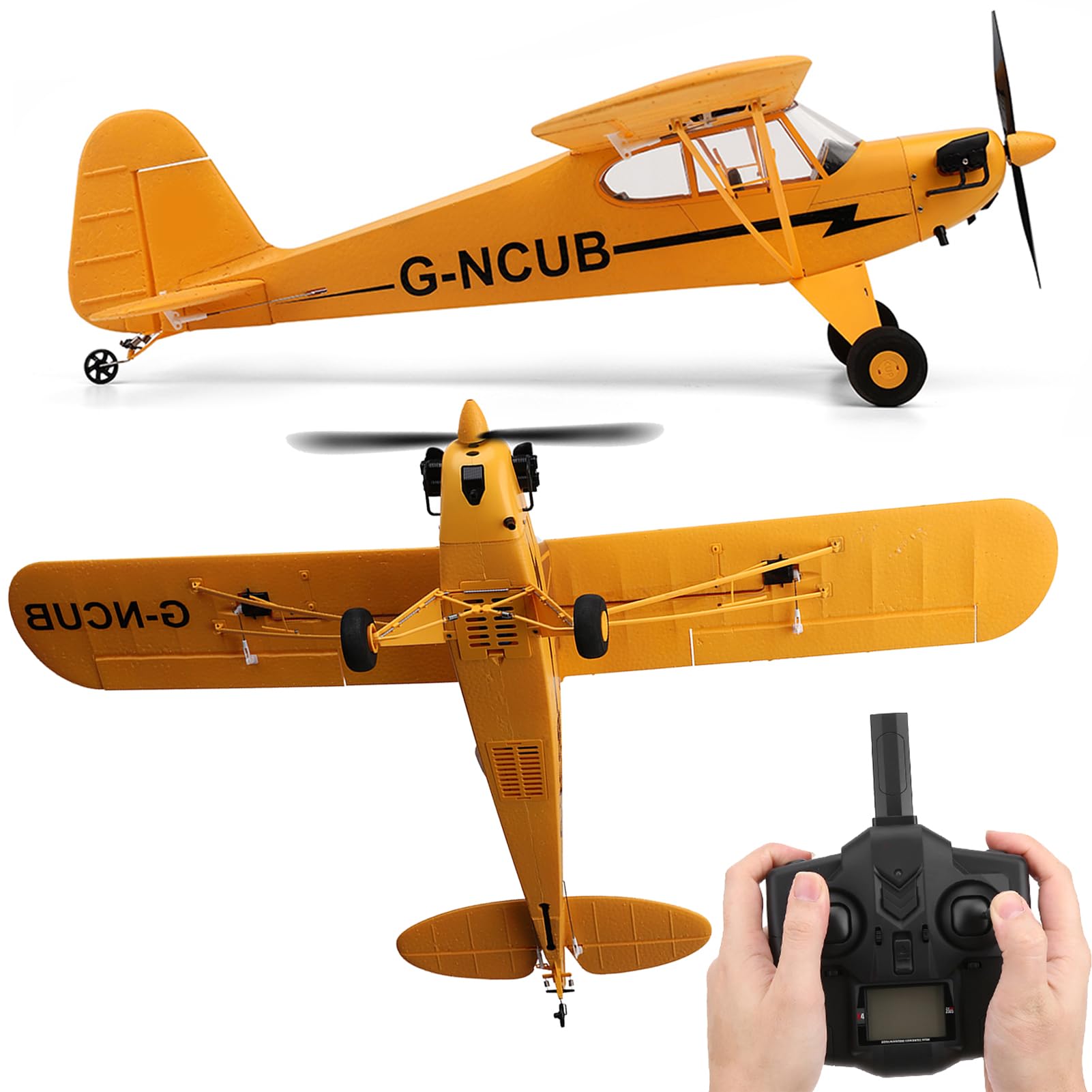 航空機・ヘリコプター RC Airplane Bundle Brushless RTF 3D/6G Amazon.com: lvifloae Rc Airplane Portable Simulation Appearance 6g